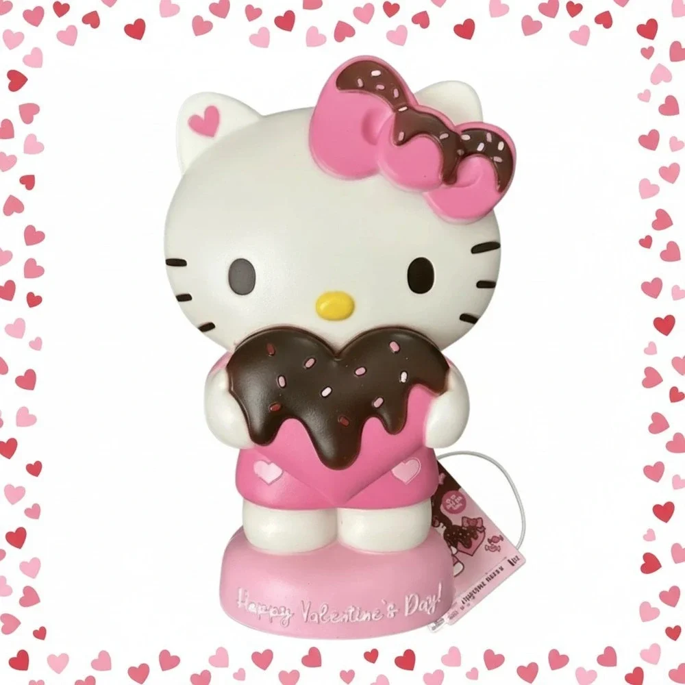 Hello Kitty‎ Valentine Blow Mold Lamp Light Battery Operated Sanrio Decor